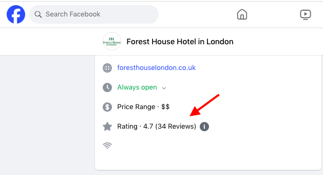 customer reviews on faceebook